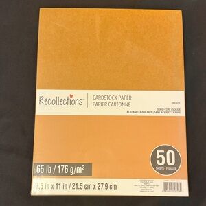 Recollections Kraft Cardstock Paper 65 lb